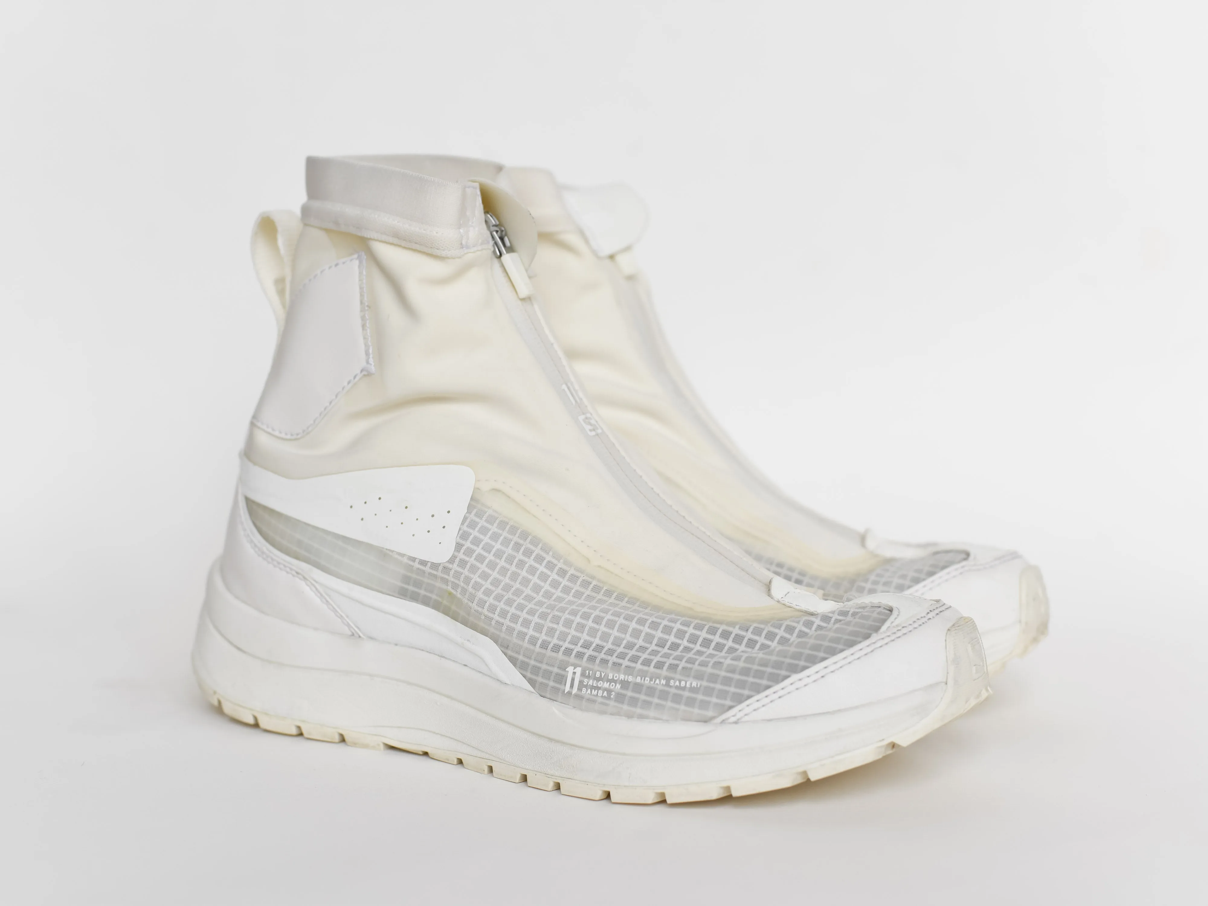 11 By Boris Bidjan Saberi x Salomon SS18 Bamba 2 Transparent White