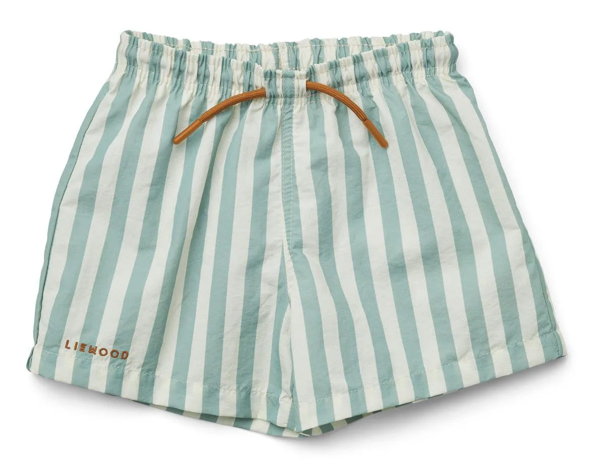 [50%OFF] Duke board shorts - Stripe: Peppermint/creme de la creme