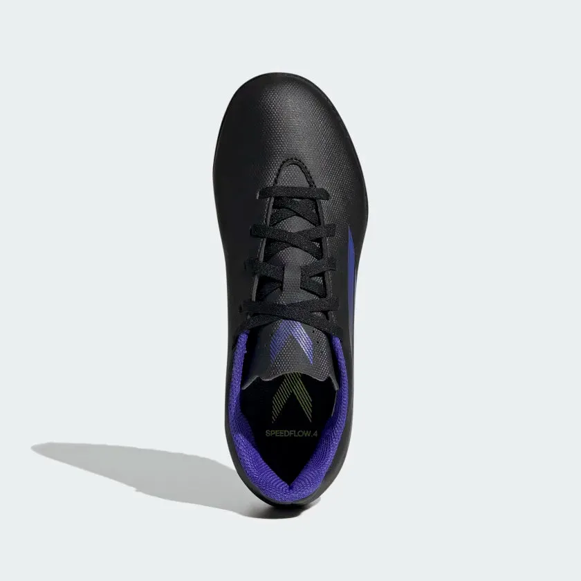 Adidas X Speedflow.4 Turf Football Kids Shoe -Black