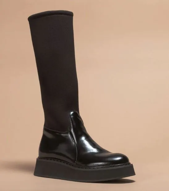 AJA Neoprene stretch boot Black