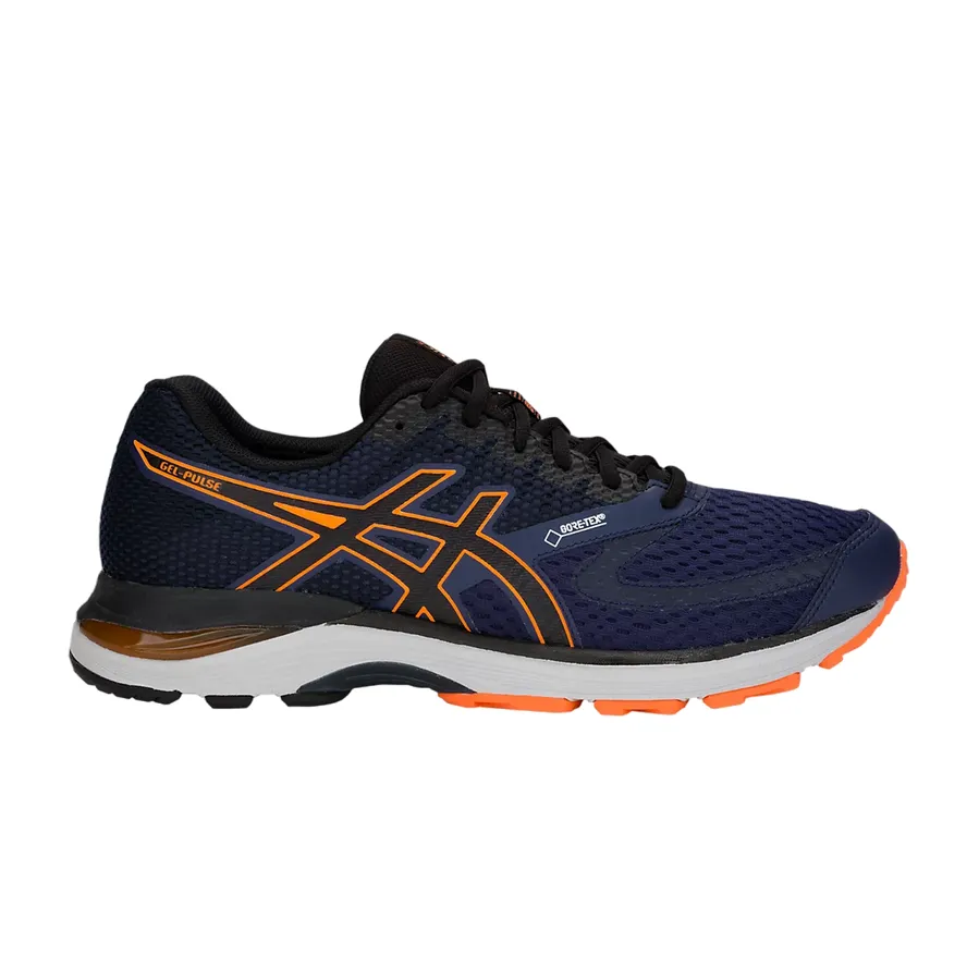 Asics men's gore-tex running shoe GEL PULSE 10 G-TX 1011A009 400 blue black 