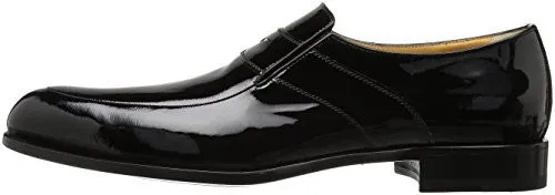 A.TESTONI MEN'S M47156VEM TUXEDO LOAFER, BLACK, 11.5 US/11.5 M US