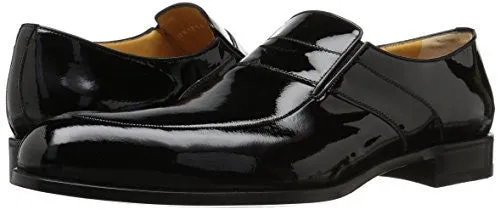 A.TESTONI MEN'S M47156VEM TUXEDO LOAFER, BLACK, 11.5 US/11.5 M US