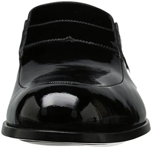 A.TESTONI MEN'S M47156VEM TUXEDO LOAFER, BLACK, 11.5 US/11.5 M US