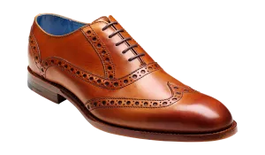 Barker Grant English Brogue Shoe - Cedar Calf