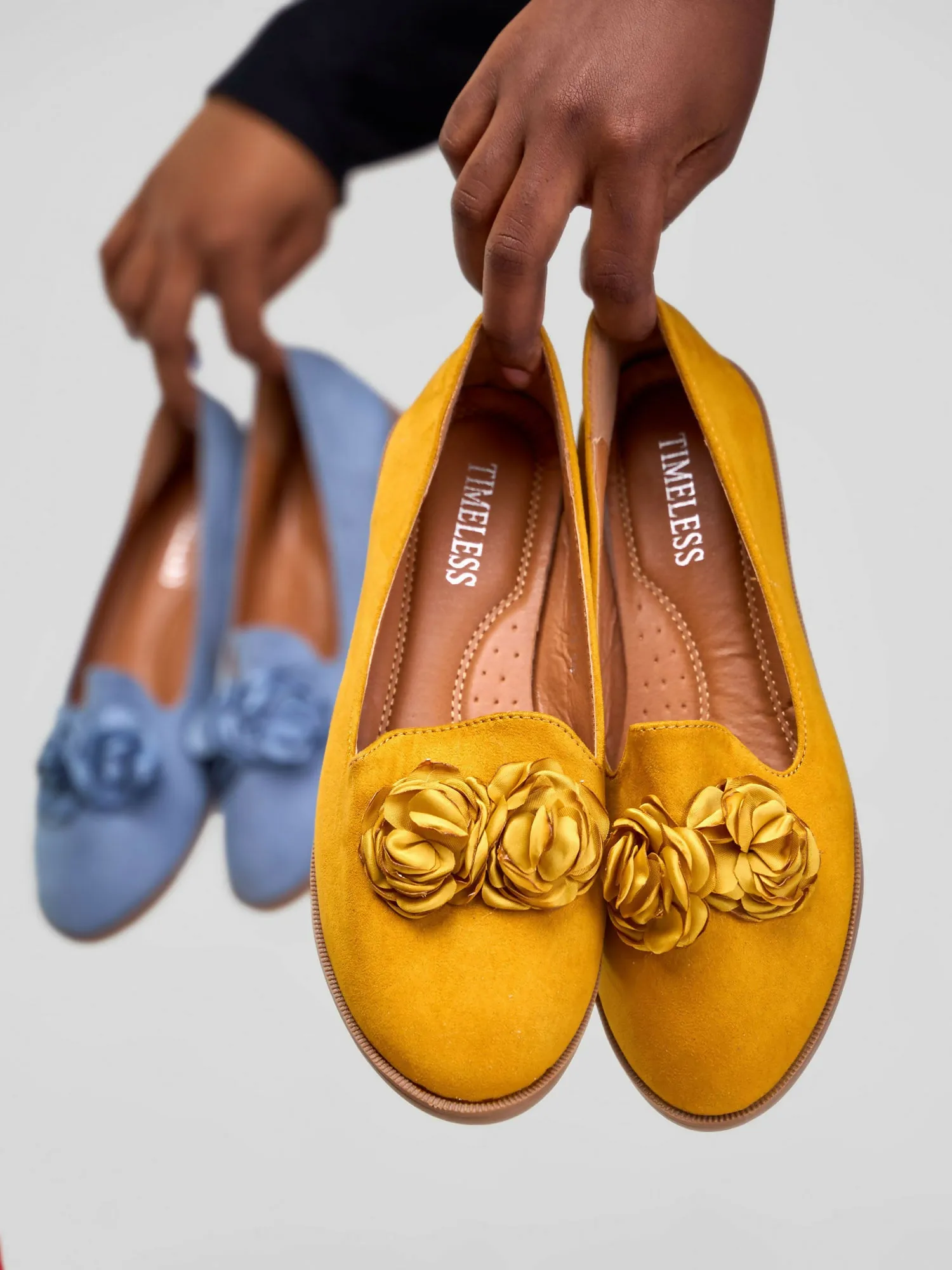 Be Unique Timeless Flowerhead Loafer - Mustard / Yellow