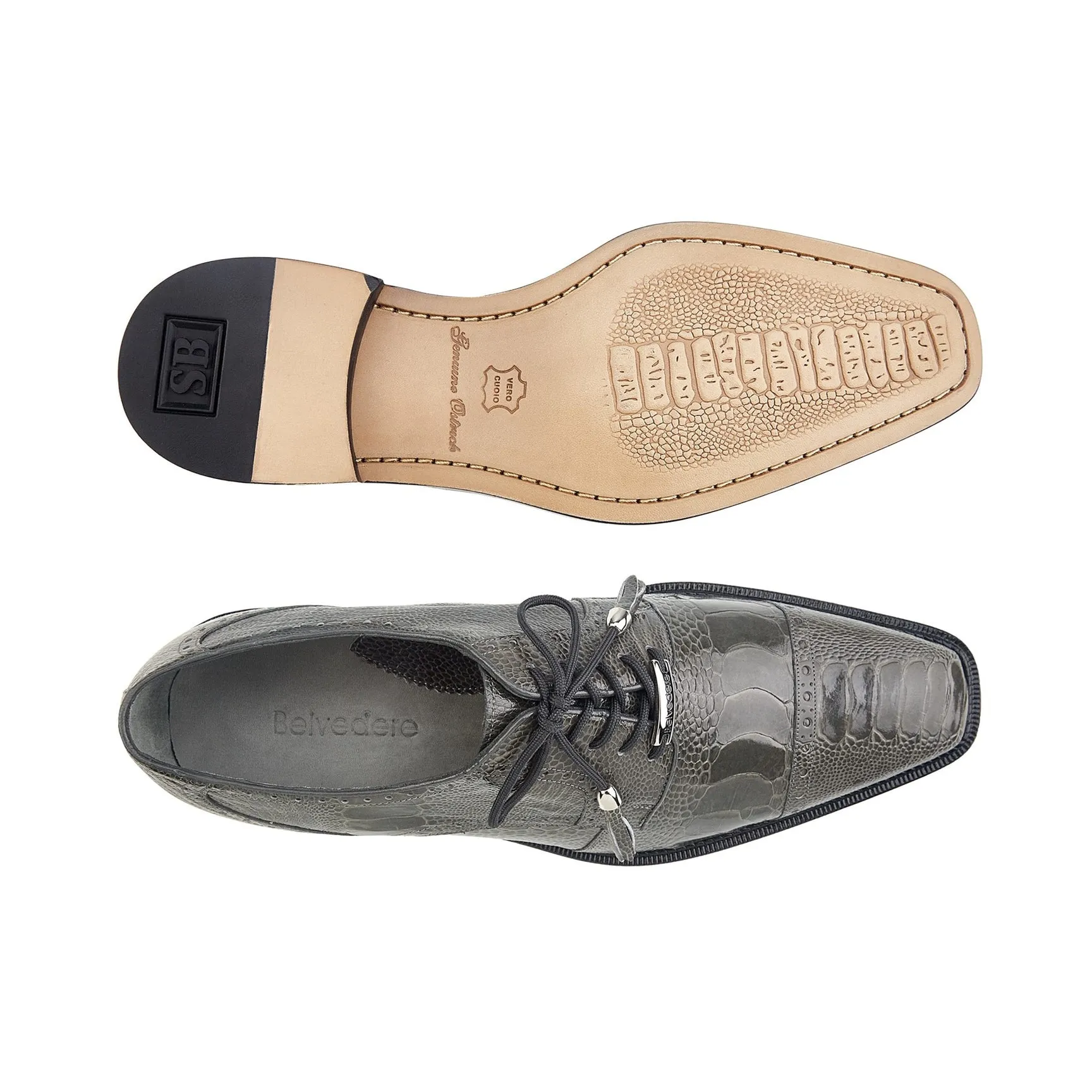 Belvedere Shoes Batta - Gray