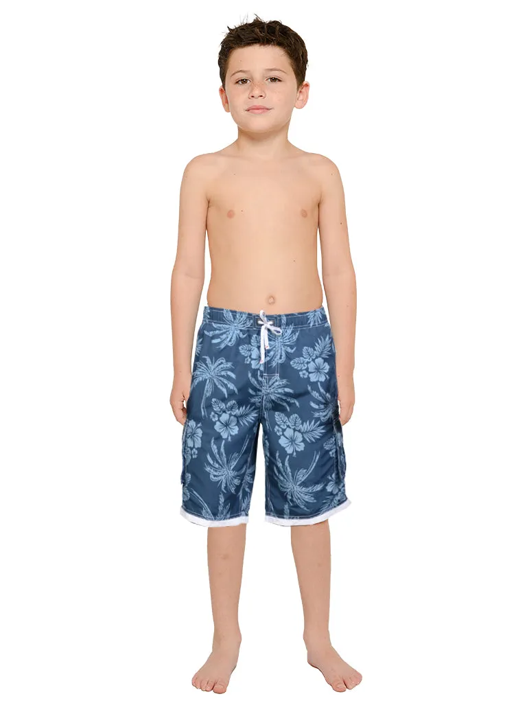 Boy's board shorts swim trunks