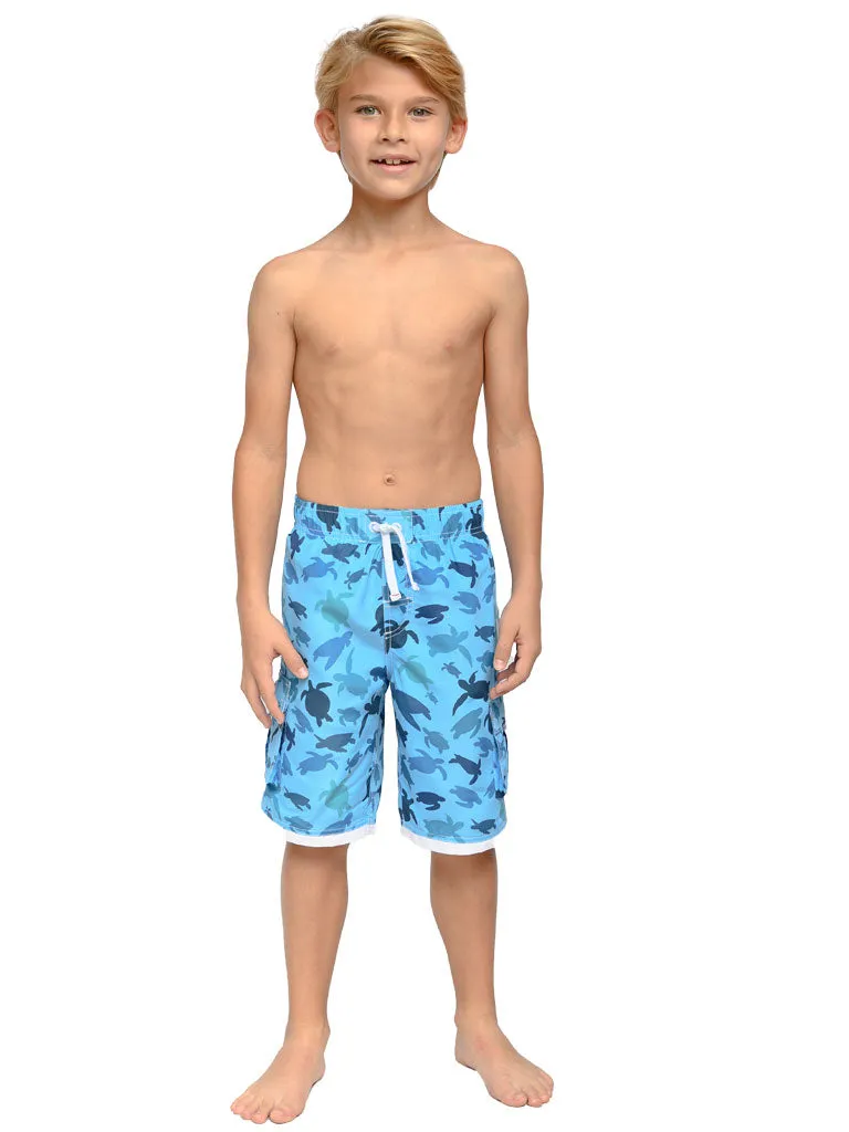 Boy's board shorts swim trunks