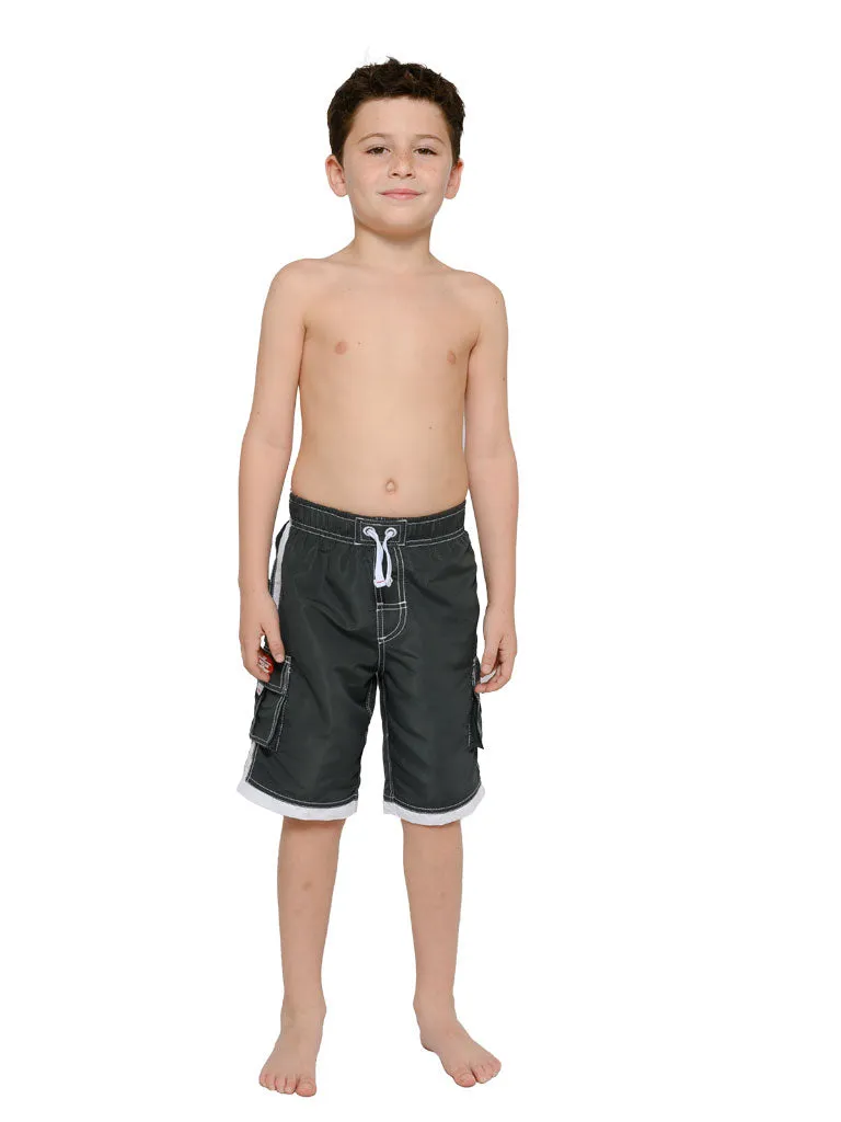 Boy's board shorts swim trunks