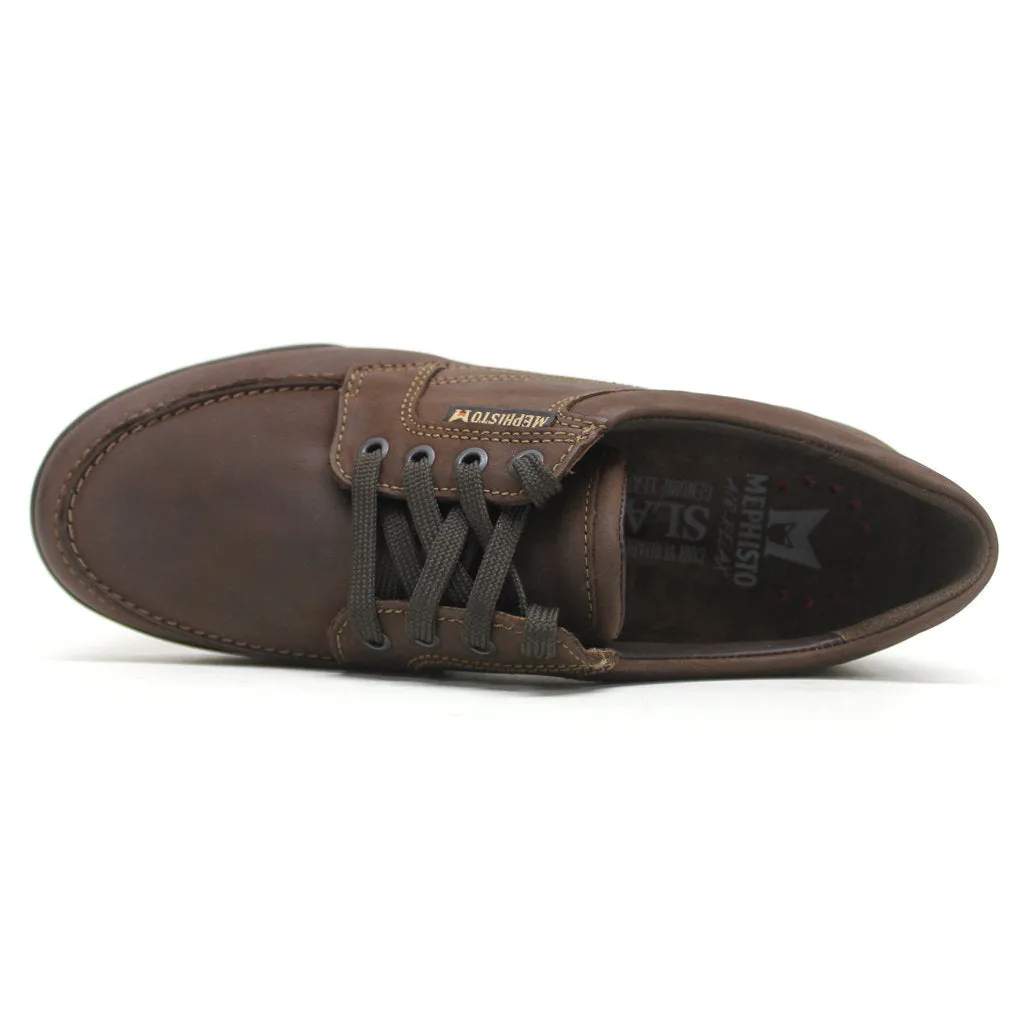 Charles Nubuck Leather Men's Low-Profile Shoes