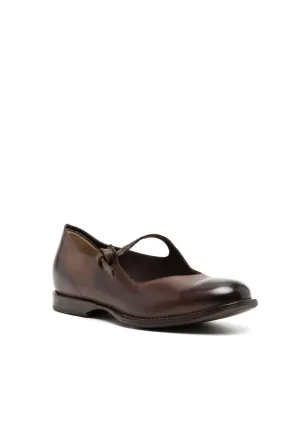 Cherevichkiotvichki - Self Lace Pump - Aubergine Brown