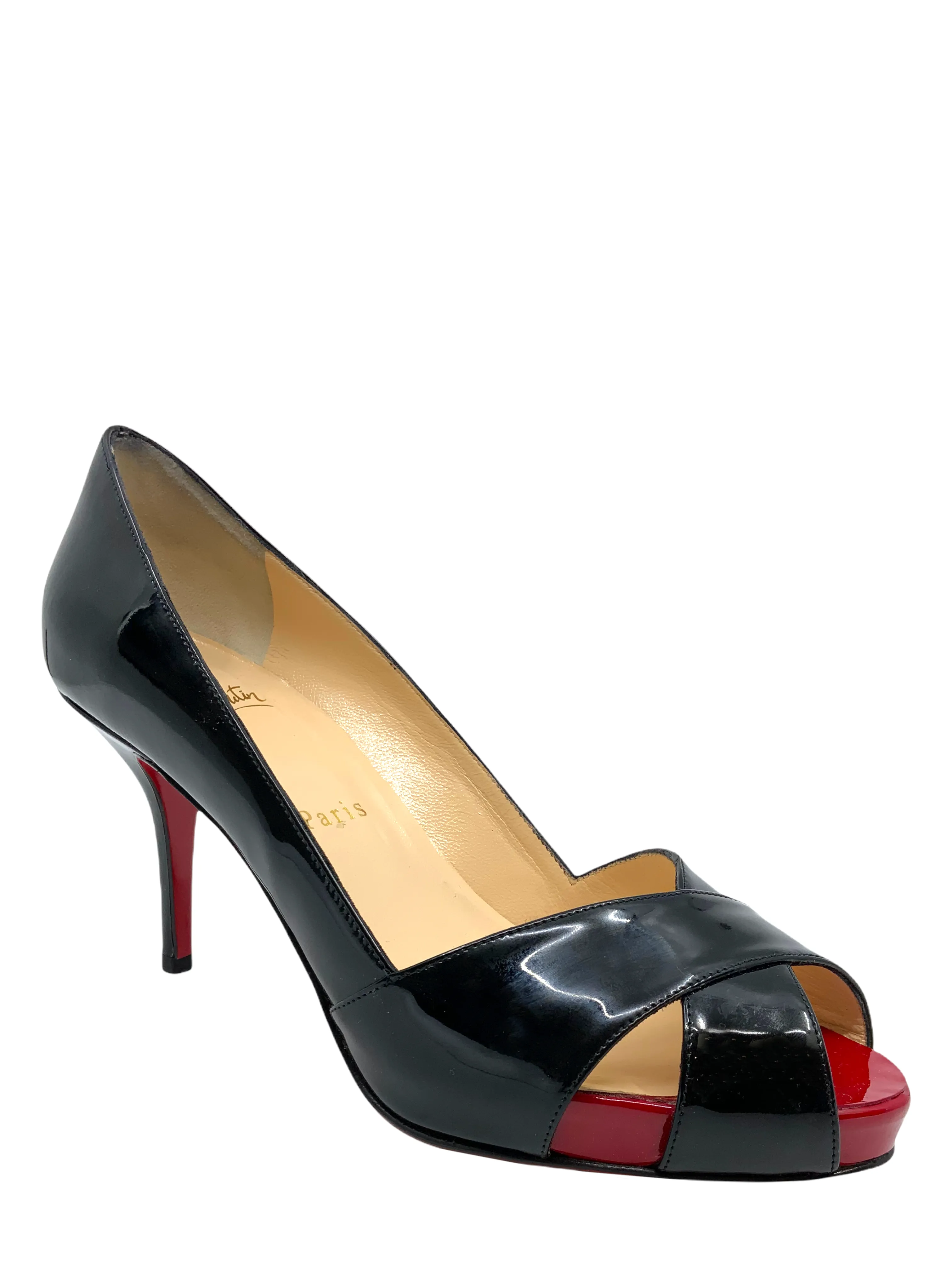 Christian Louboutin Patent Shelly 90 Pumps Size 7