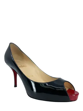 Christian Louboutin Very Prive Patent Leather Pumps Size 8