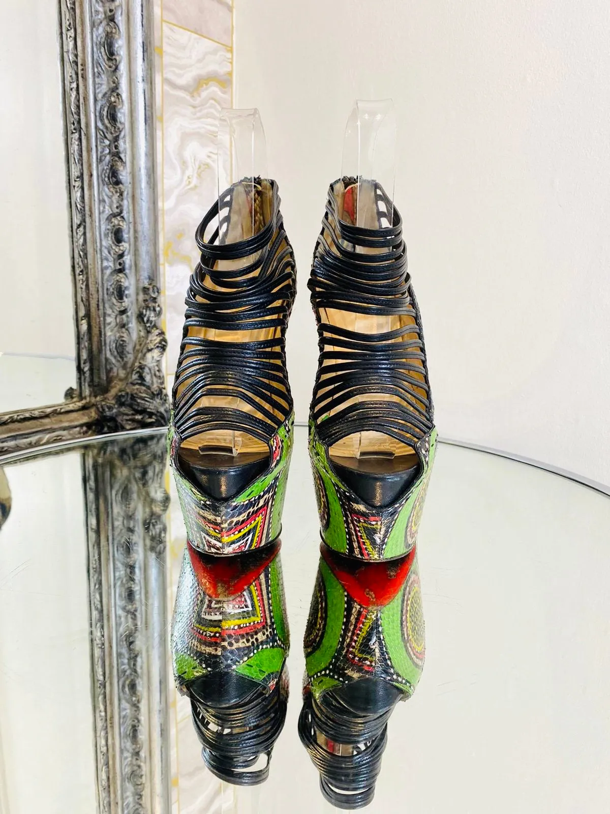 Christian Louboutin Zoulou Heels. Size 37