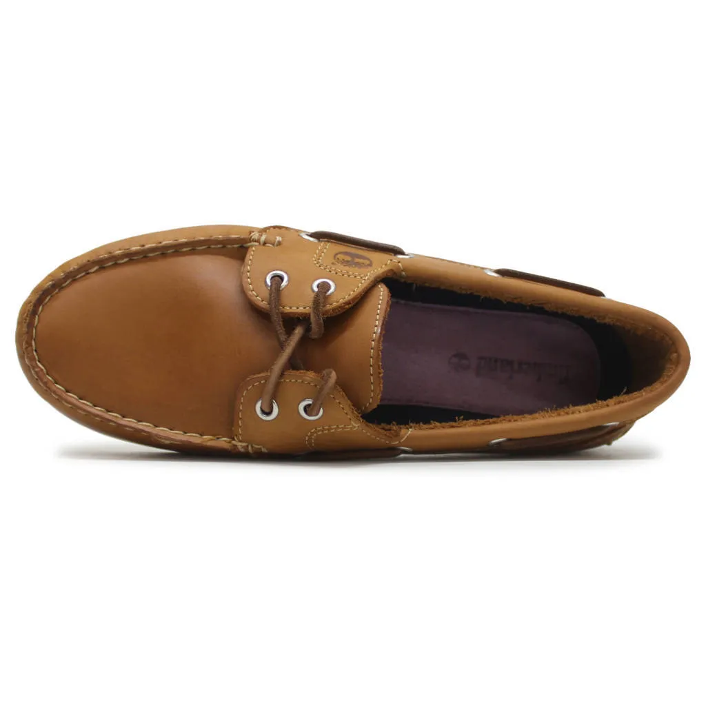 Classic Boat Full Grain Leather Women's Boat Shoes