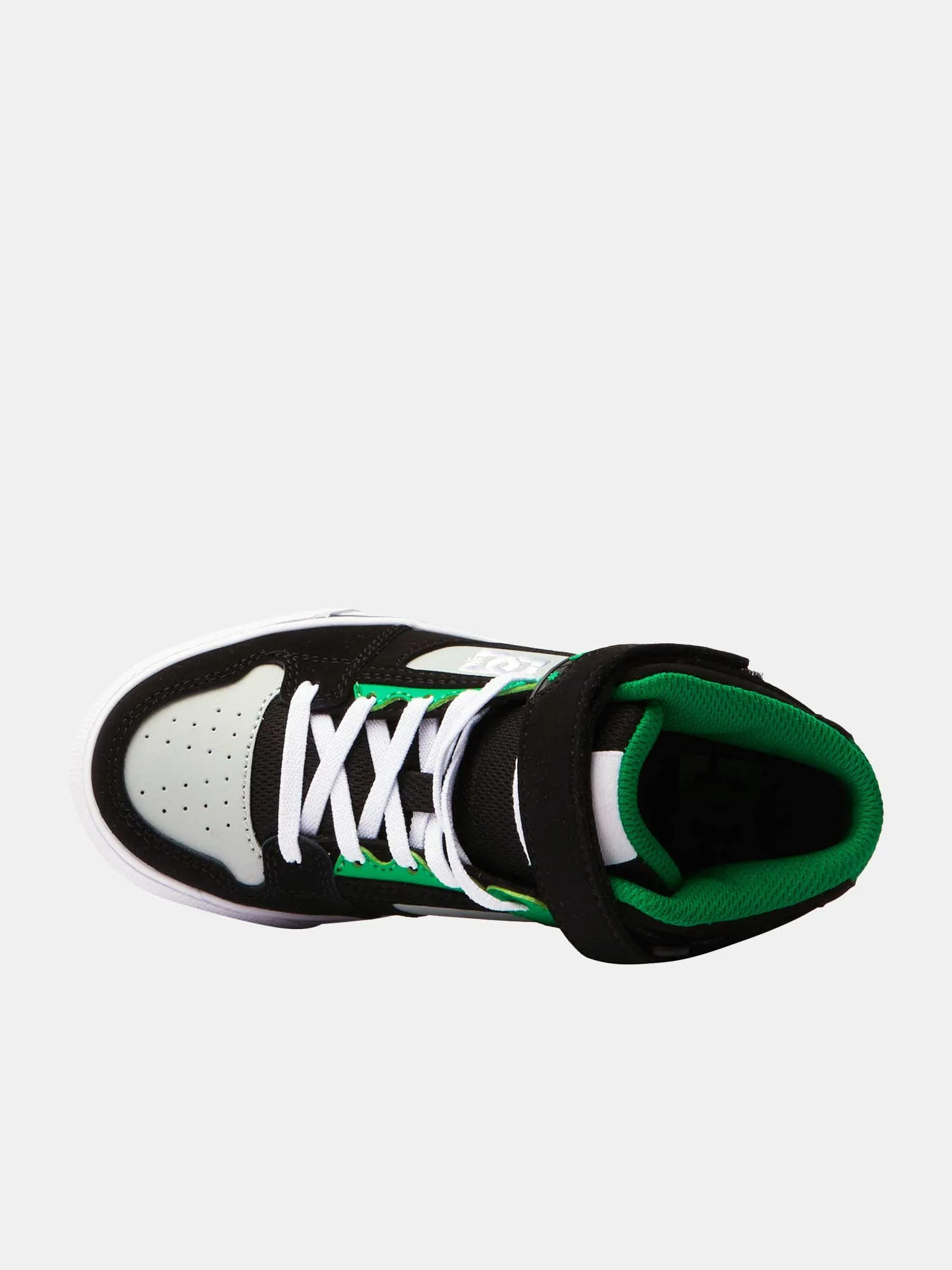 DC Youth Pure High-Top EV - Black / Kelly Green