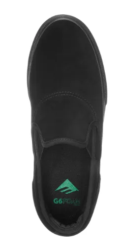 EMERICA WINO G6 SLIP-ON - BLACK