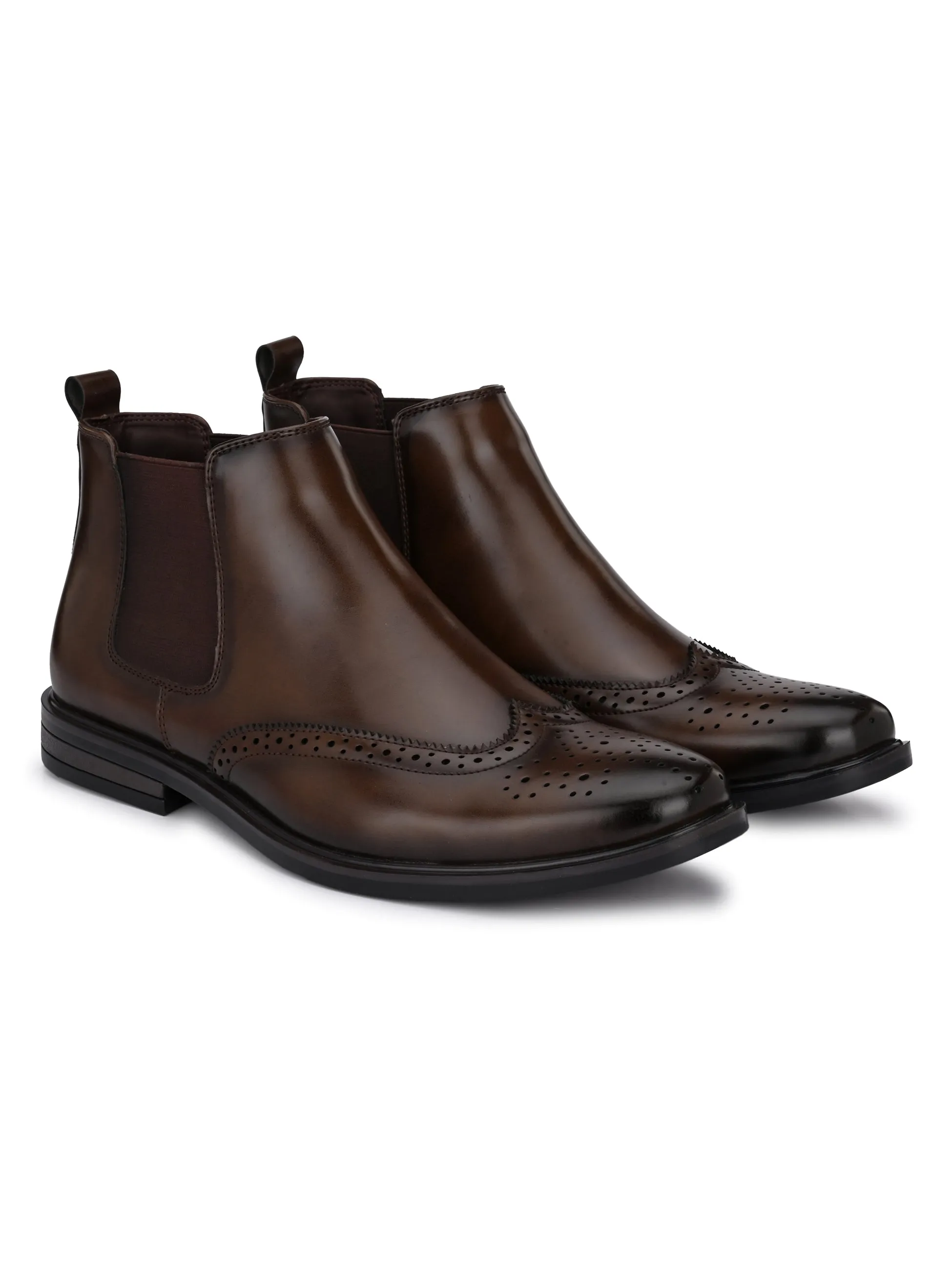 Hague Brown Chelsea Boots