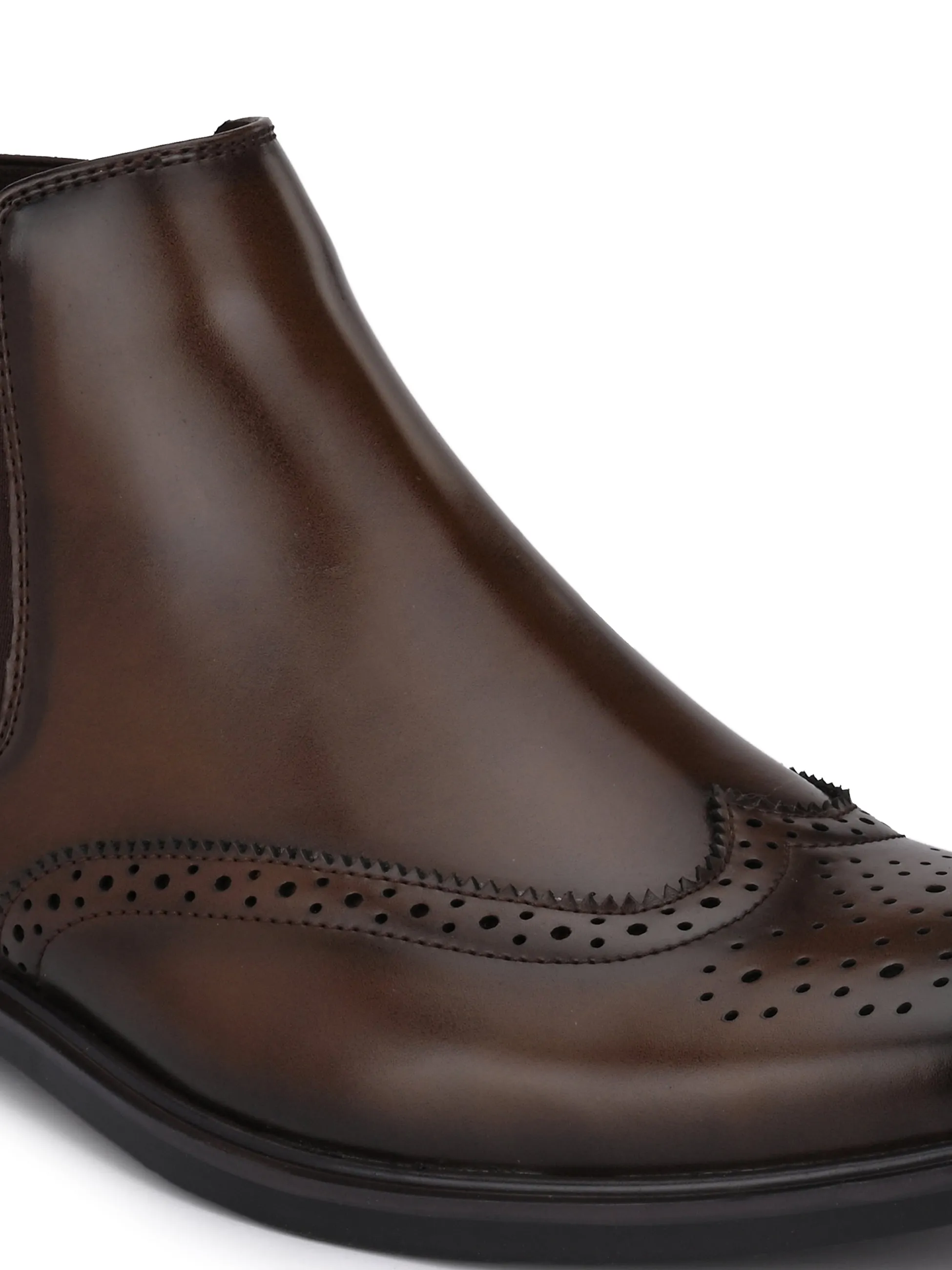 Hague Brown Chelsea Boots