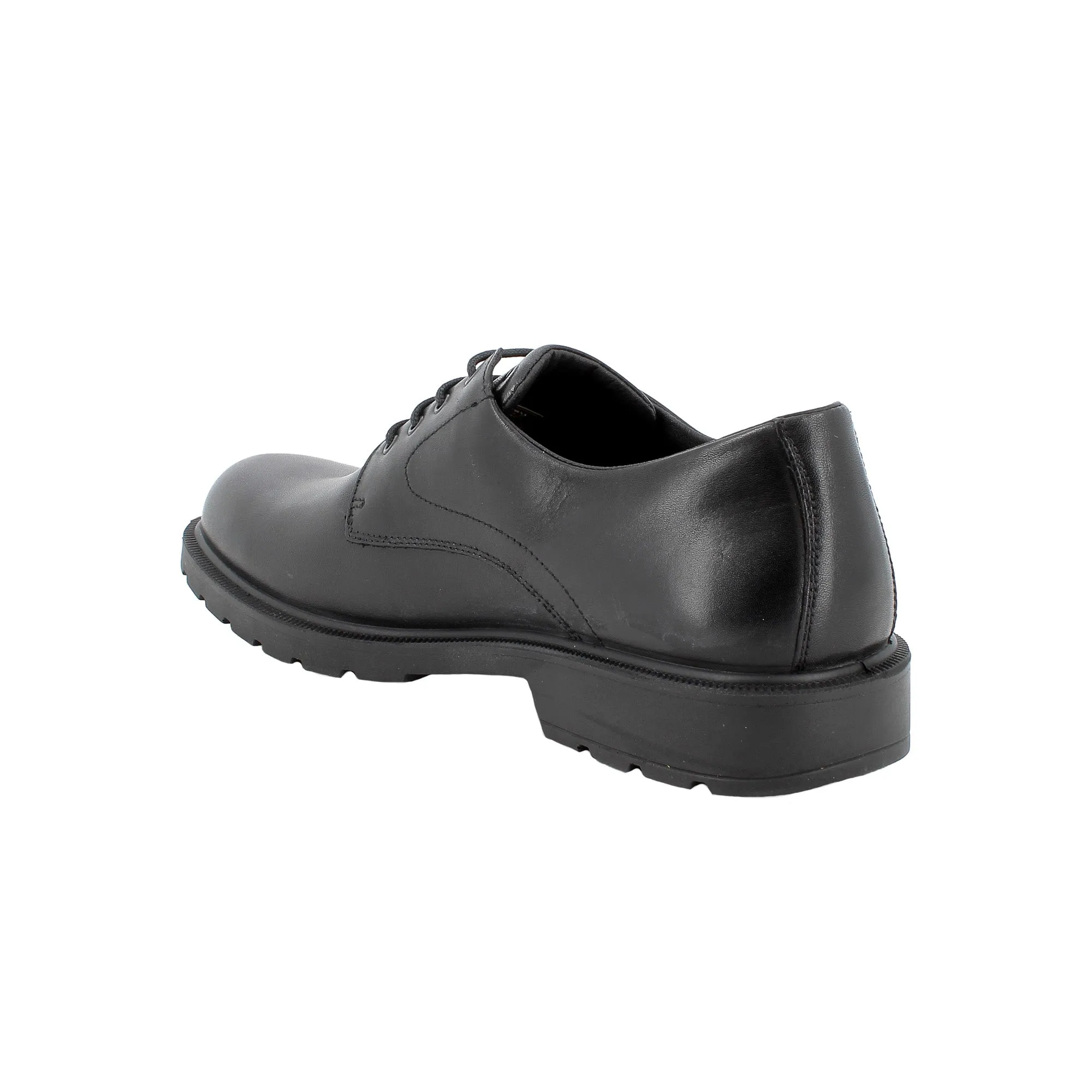 IGI & Co Mens Shoes Black Leather Shoe Water Resistant Goretex