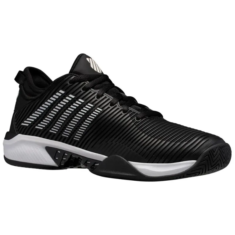 K Swiss Hypercourt Supreme AC Tennis Shoes - Black / White