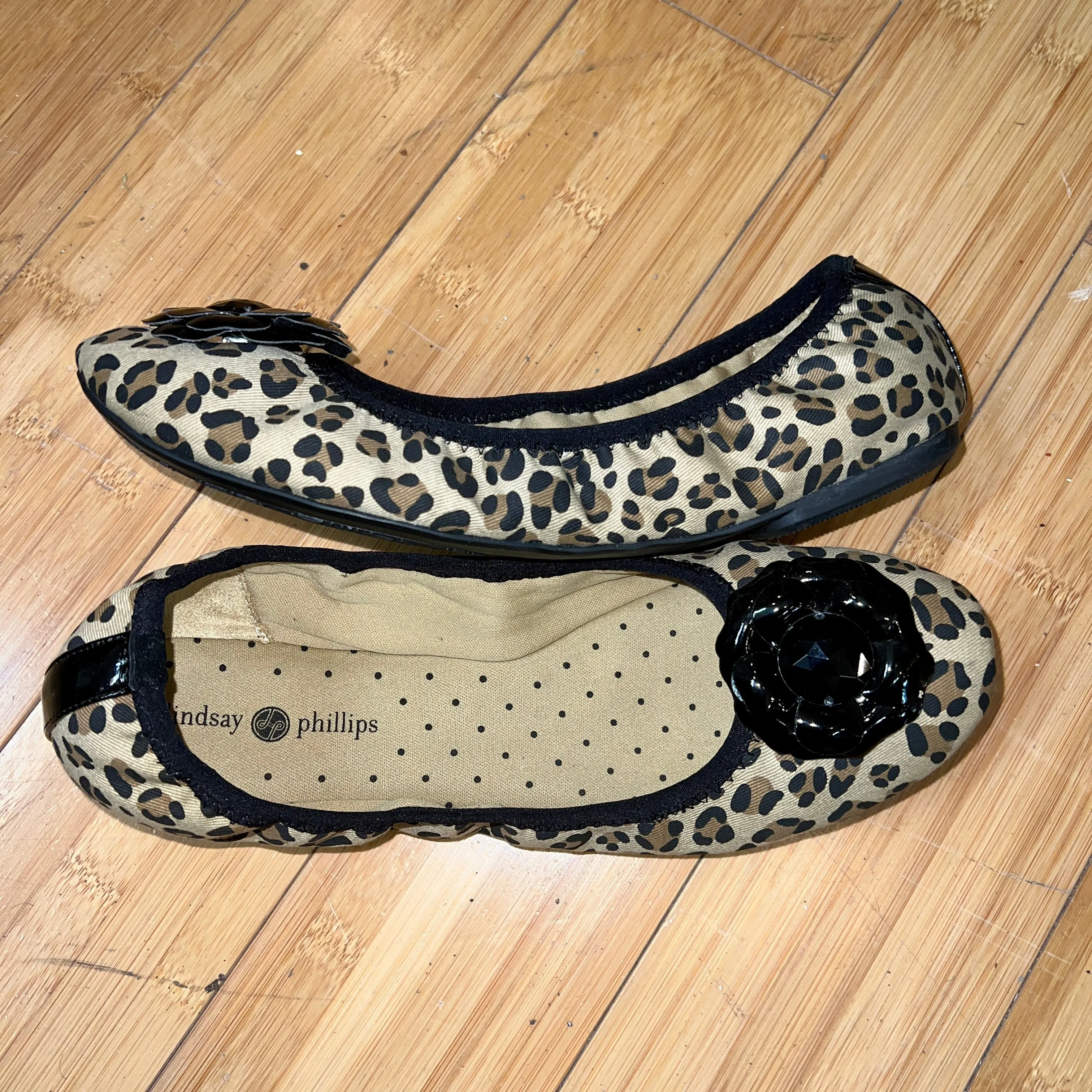 LINDSAY PHILLIPS Liz Ballet Flat - Leopard  - MSRP $64!