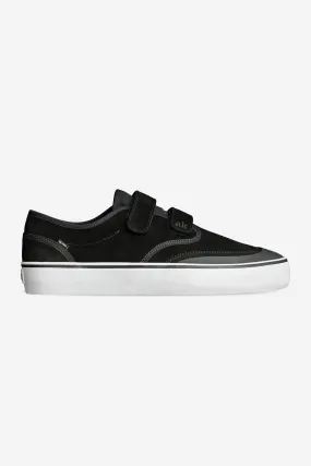 Motley II Strap - Black/White - Skate Shoes