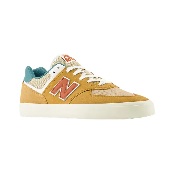 New Balance Numeric 574 Vulc - Wheat/Vintage Teal