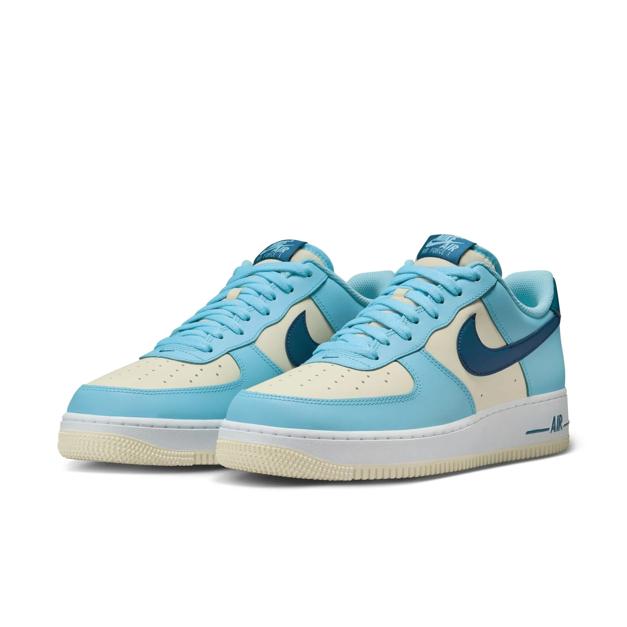 Nike Air Force 1 '07 (Aquarius Blue/Court Blue)