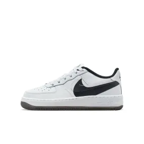 Nike Air Force 1 LV8 4 (GS) (White/White/Black)