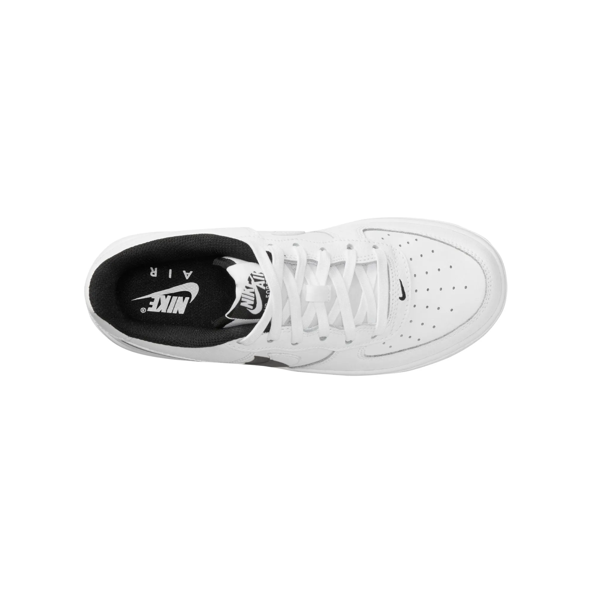 Nike Air Force 1 LV8 4 (GS) (White/White/Black)