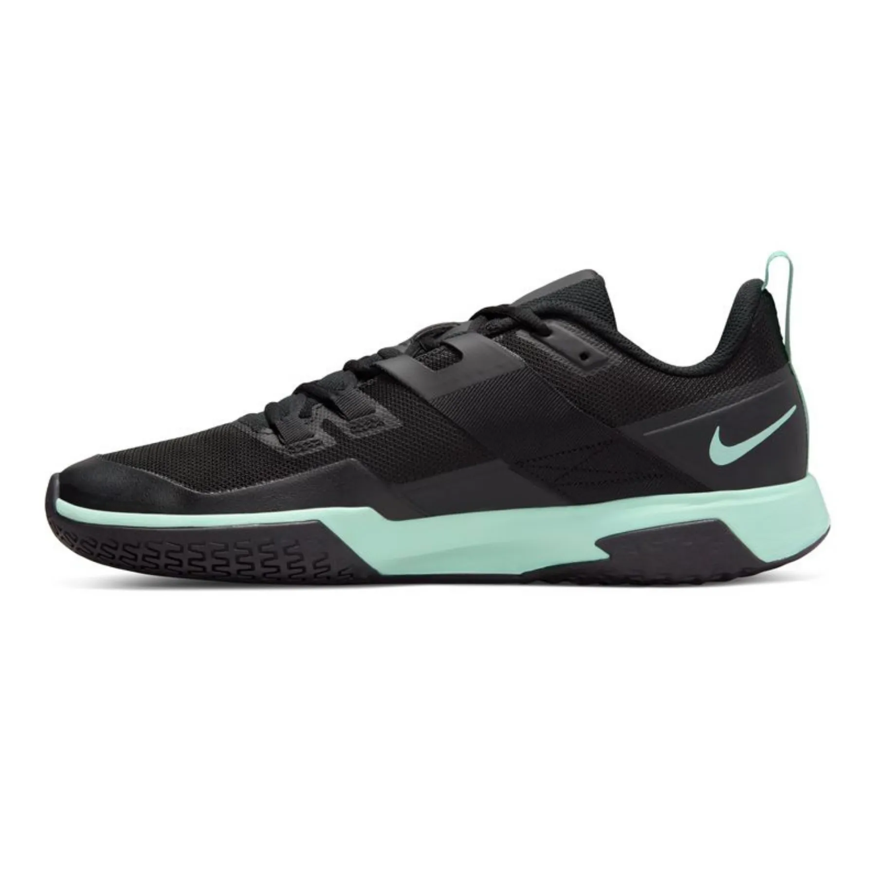 Nike Court Vapor Lite Men's Hard Court Tennis Shoes - Black/Mint