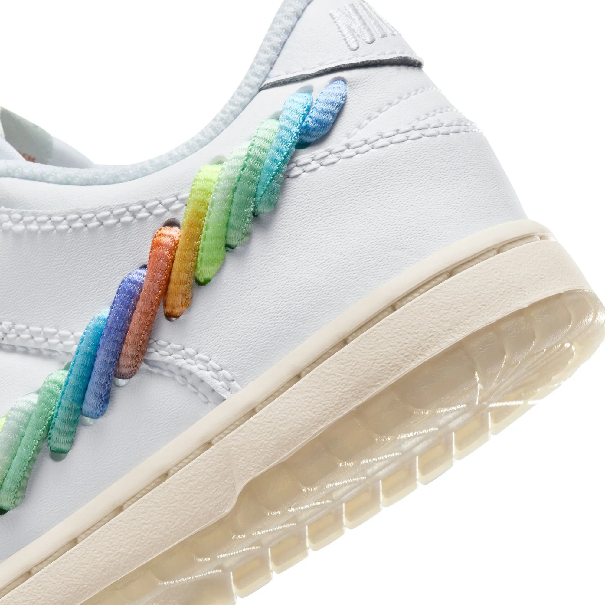 Nike Dunk Low SE PS (White/Multi-Color/Dark Pony)