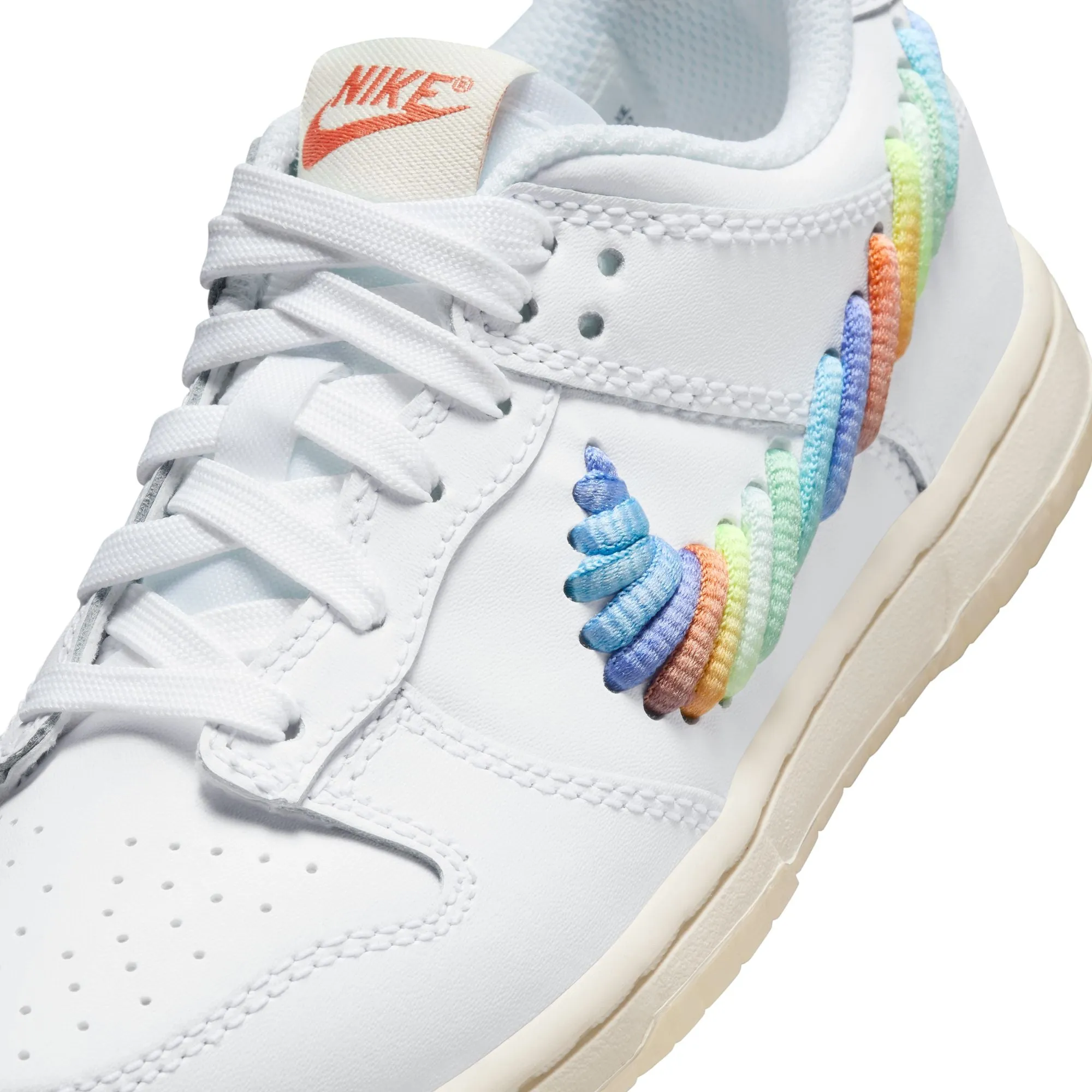 Nike Dunk Low SE PS (White/Multi-Color/Dark Pony)