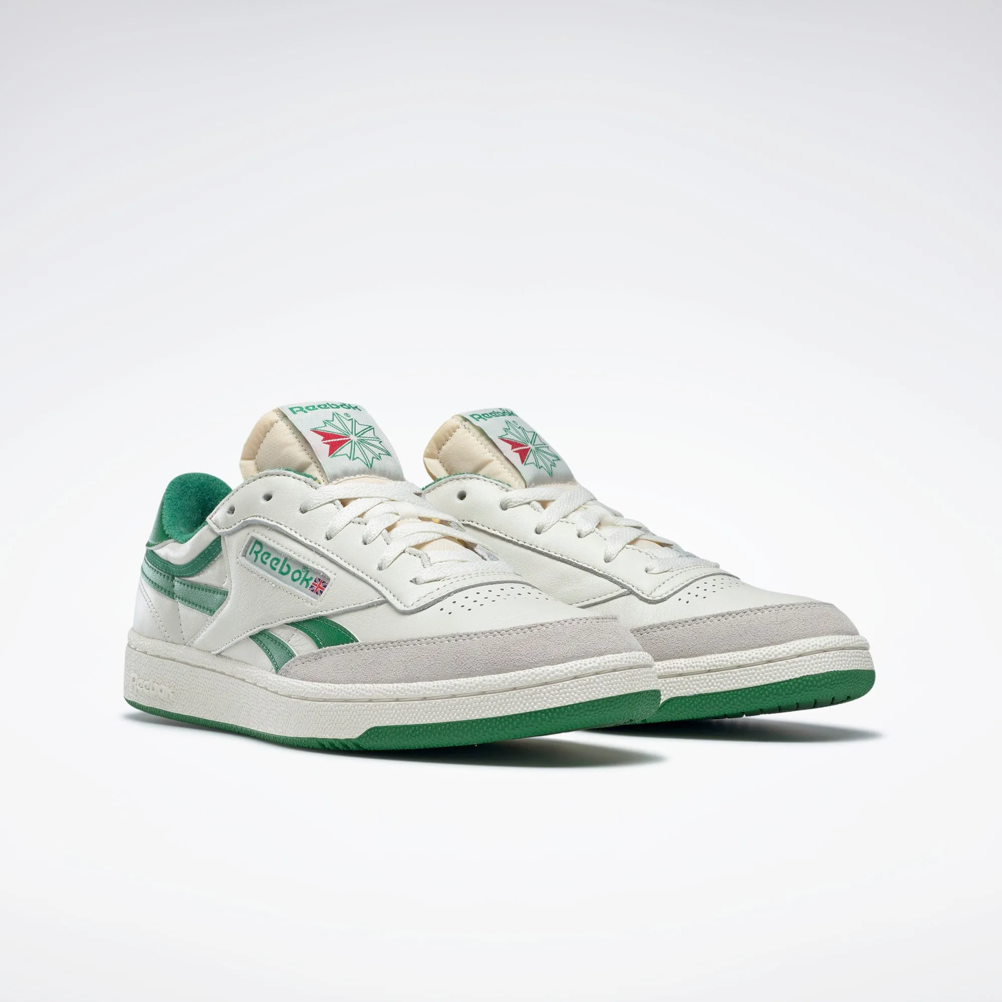 REEBOK Club C Revenge Vintage Shoes Chalk / Paper White / Glen Green