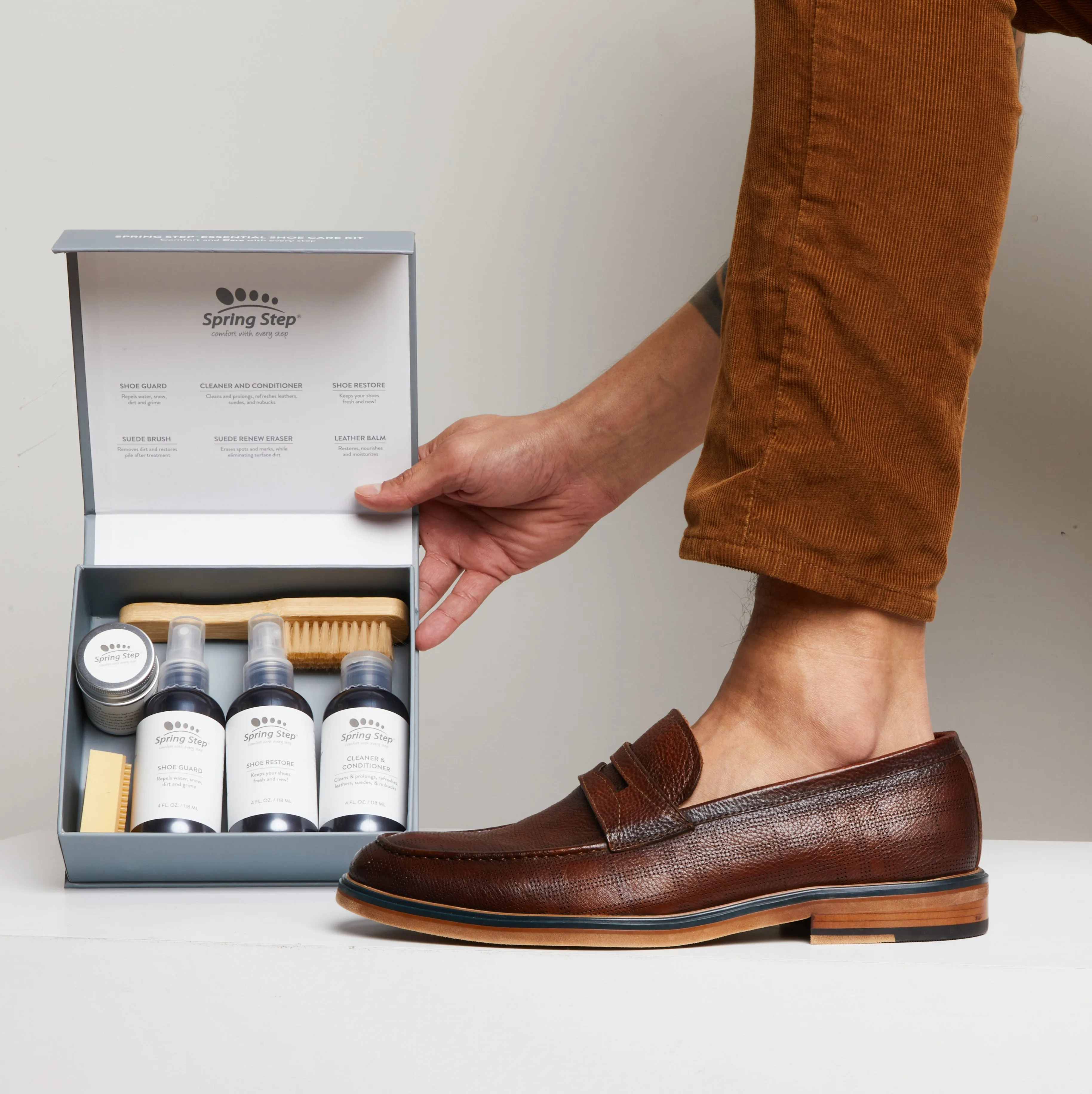 SPRING STEP SHOE CARE KIT