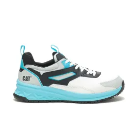 Streamline Runner Men's Composite-Toe Work Shoes Bright White/Blue