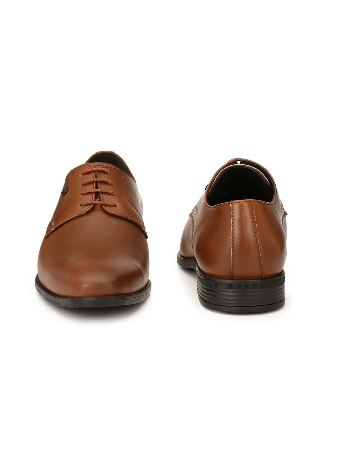 Tan Derby Formal Shoes