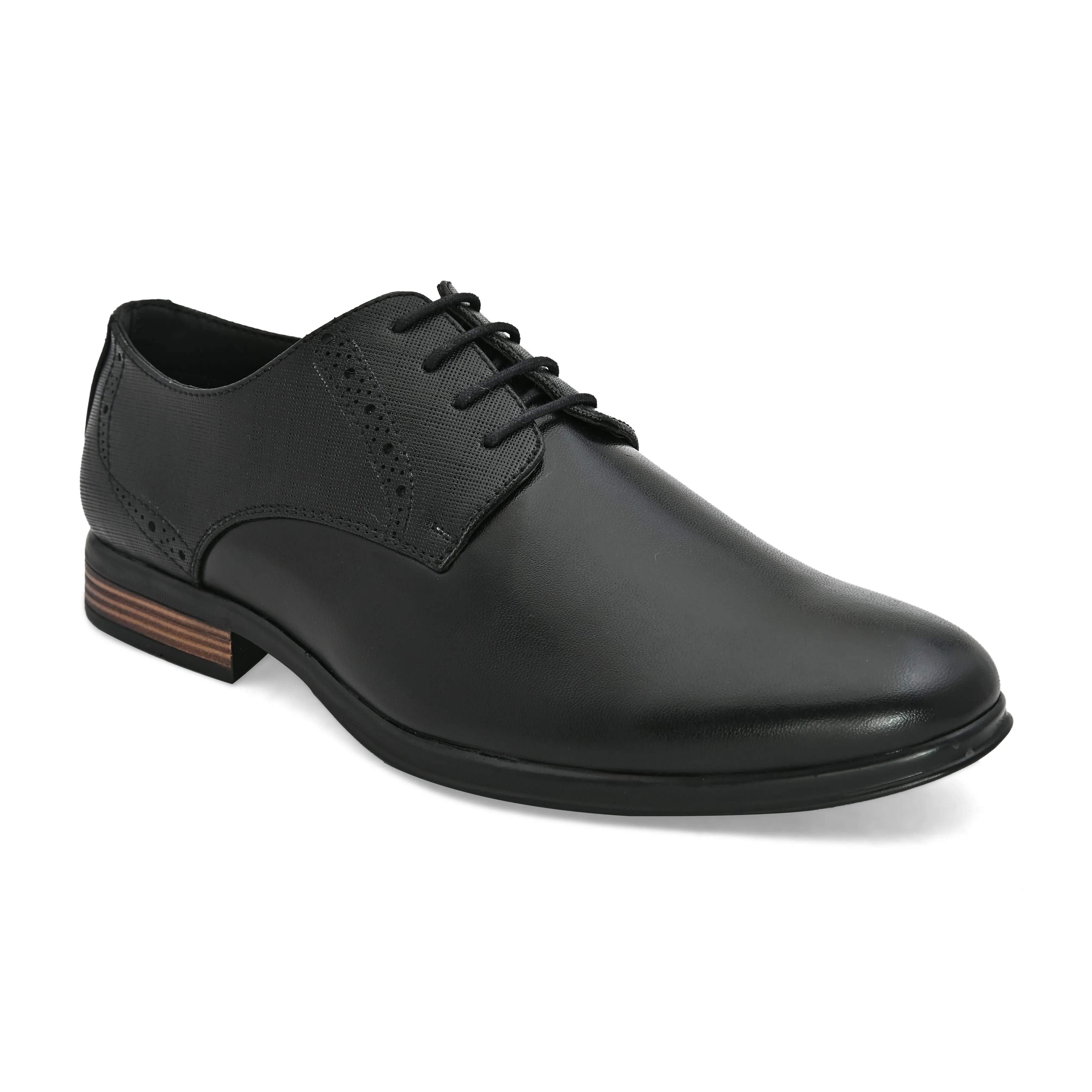 VB'14 Black Derby Shoes