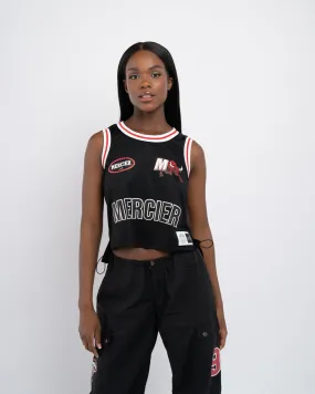 Womens Black Crawford Basketball Vest